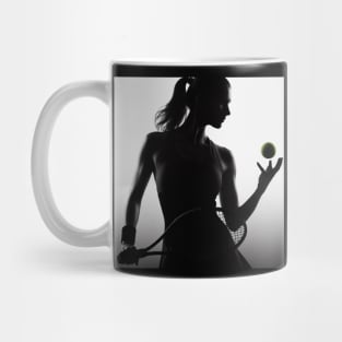 Tennis player Mug